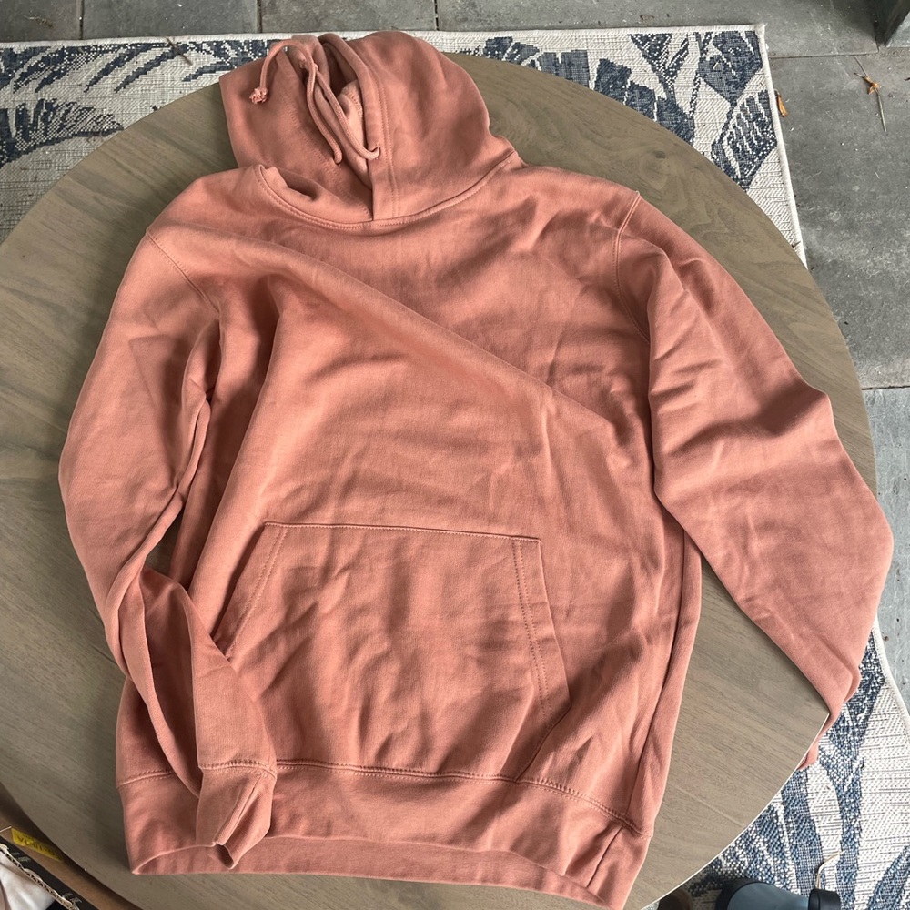 Pink oversized sweatshirt